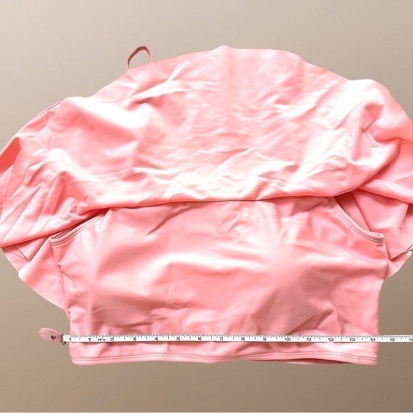 NWOT Plus Size Flowy Bikini Top Adjustable Straps Removable Cups - Picture 4 of 5